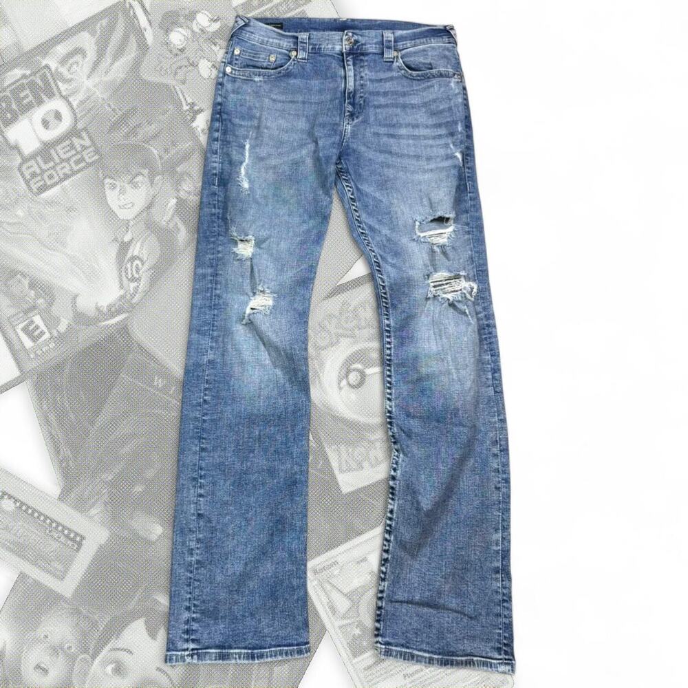 Deadstock True Religion Western Baggy Relaxed Straight Denim Jeans